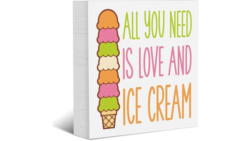 summer wooden sign decor