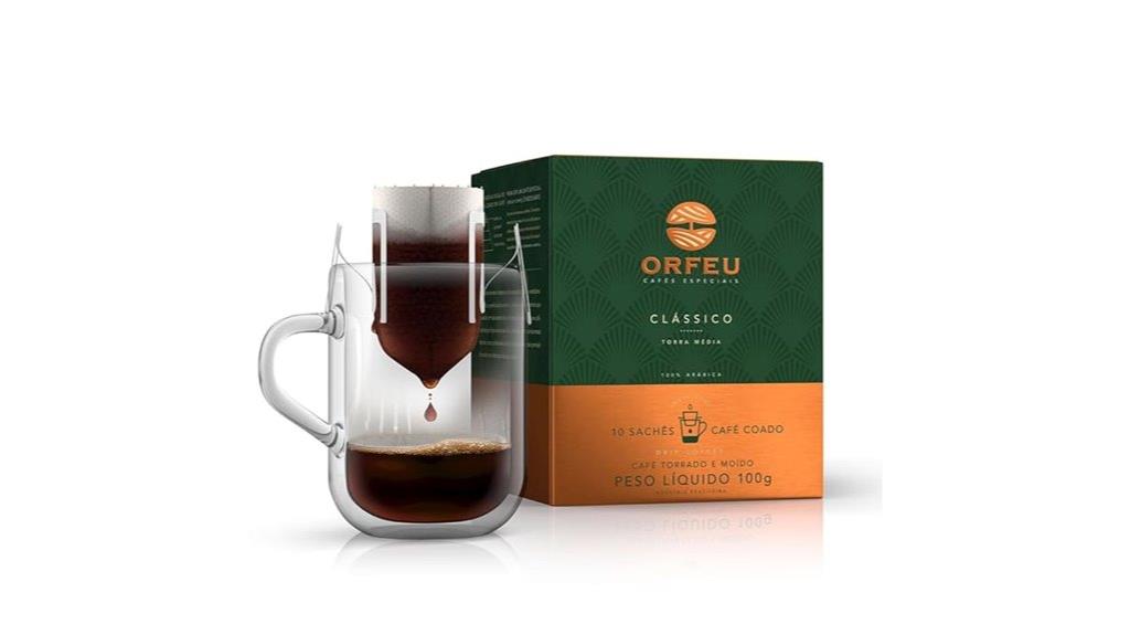 ten pack coffee sachets