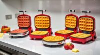 top easy clean waffle makers