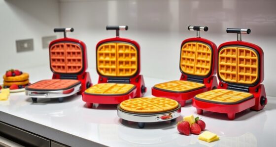 top easy clean waffle makers