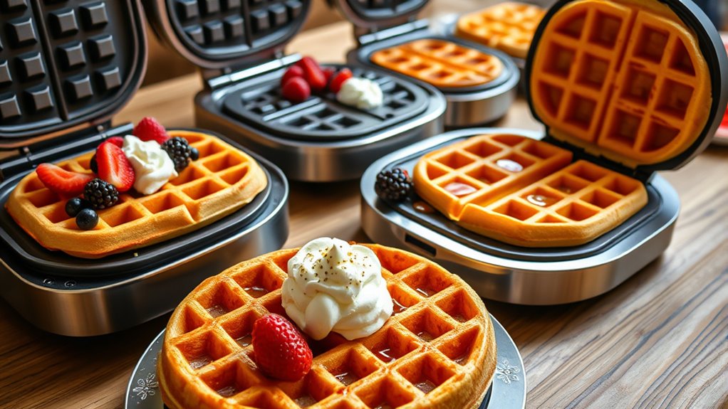 top gourmet waffle makers