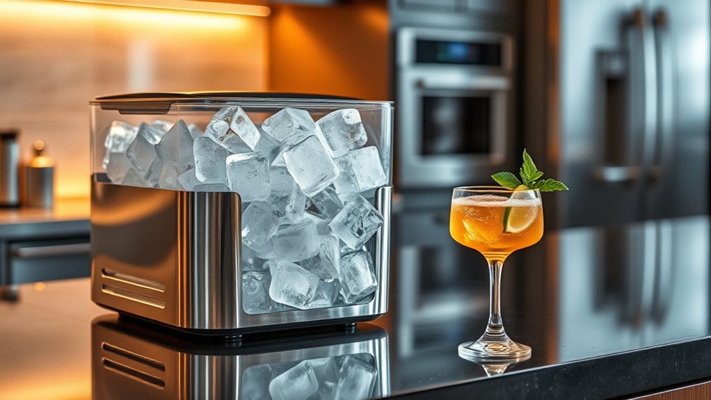 top ice makers for cocktails