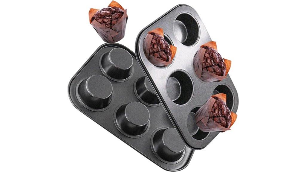two muffin pans set