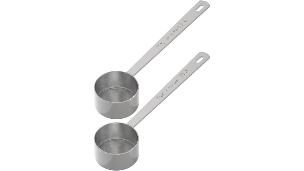 two scoop coffee set