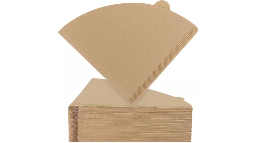 unbleached size 02 filters