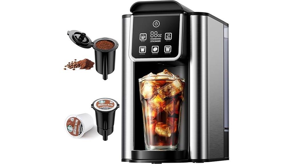 versatile single serve brewer