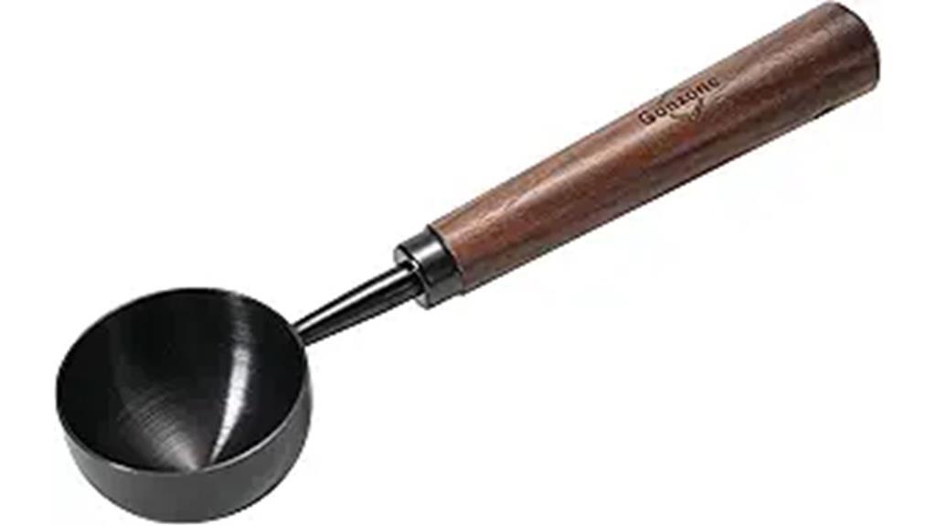 vintage stainless steel scoop