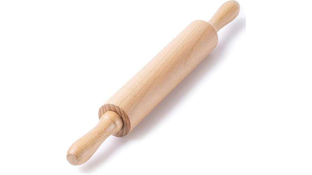 wooden rolling pin for baking