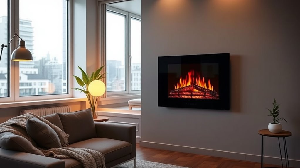 apartment electric fireplace considerations