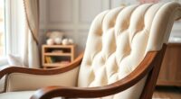 elegant comfortable nursery chairs