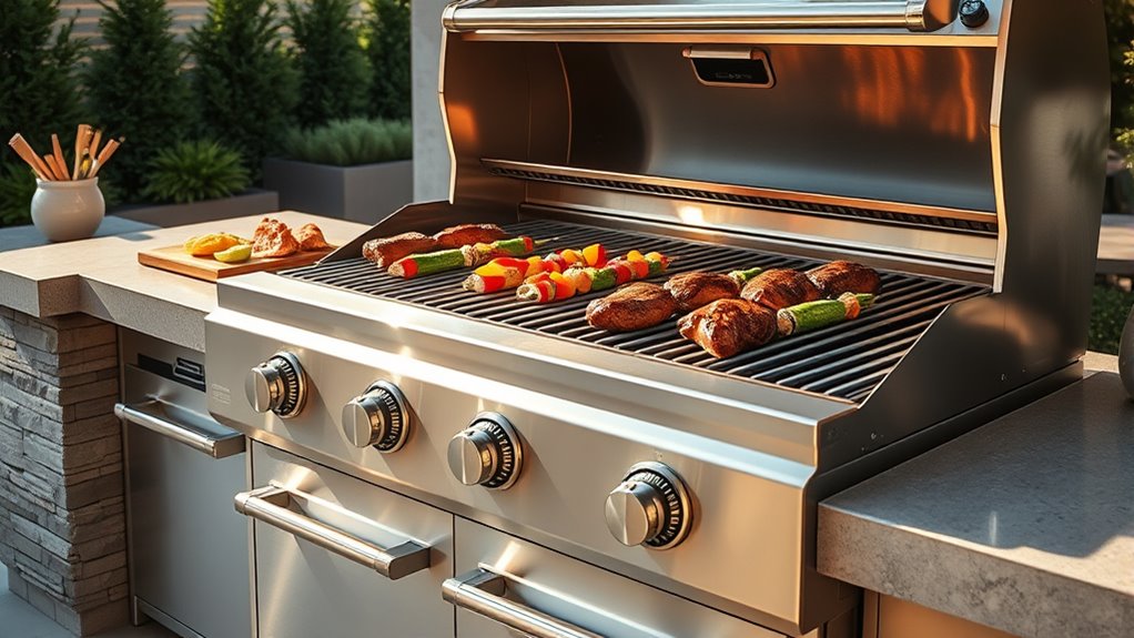 grill power durability features