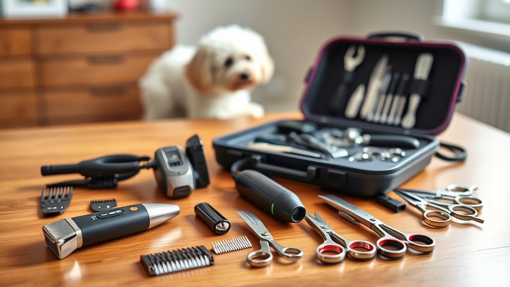 grooming needs and accessories