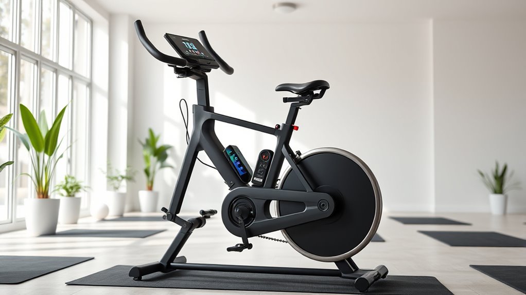 indoor cycling bike features