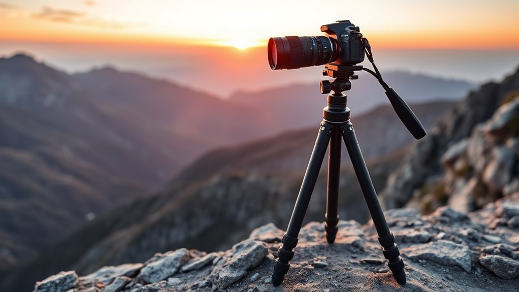 lightweight adjustable stable tripod