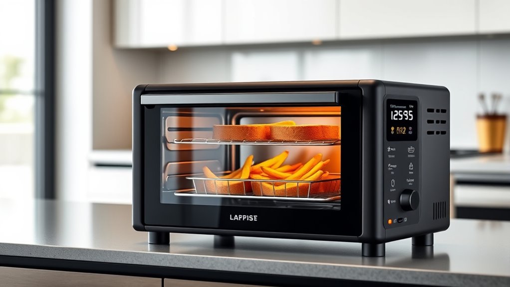 luxury air fryer toaster