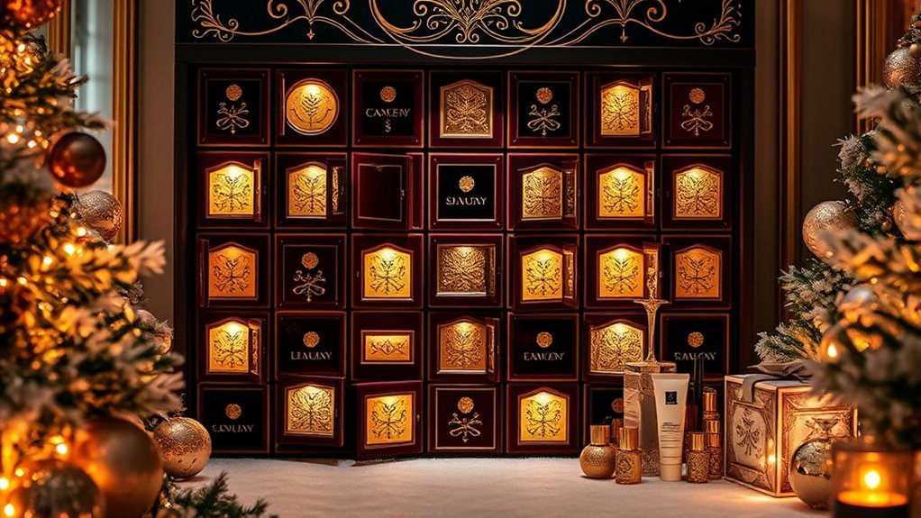 luxury beauty calendar revealed