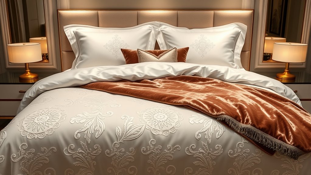 luxury bedding for better sleep