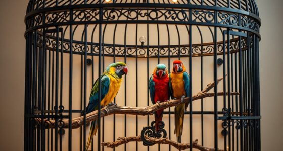 luxury bird cage selection