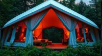 luxury camping gear options