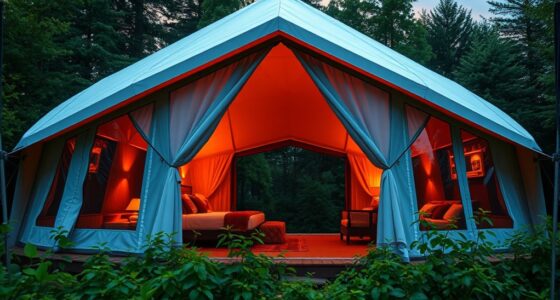 luxury camping gear options