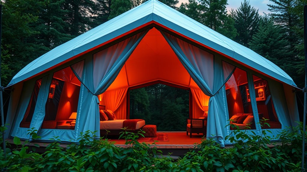 luxury camping gear options