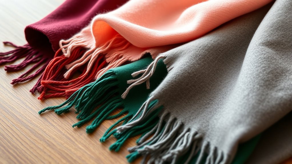luxury cashmere scarf collections