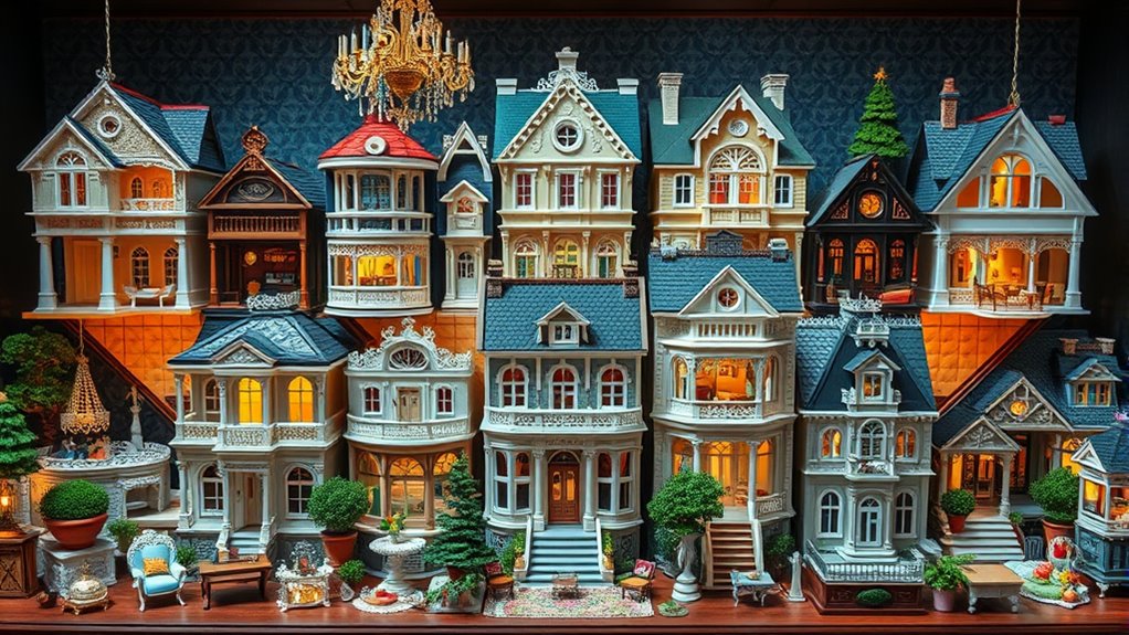 luxury dollhouses with accessories