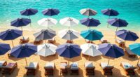 luxury durable beach umbrellas