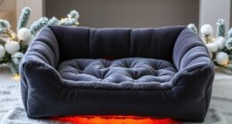 luxury heated pet beds