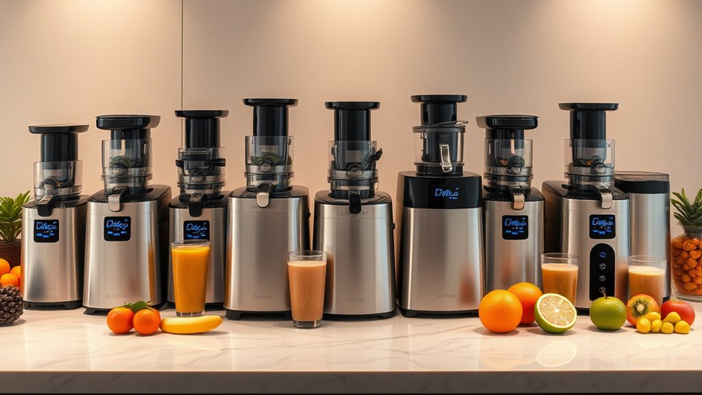luxury high end juicer machines