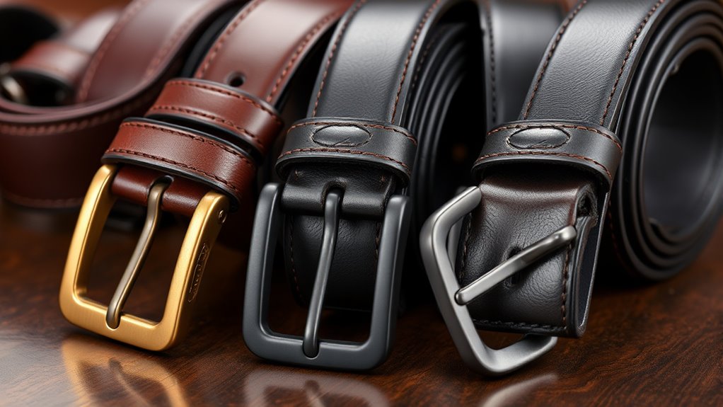 luxury men s belt options