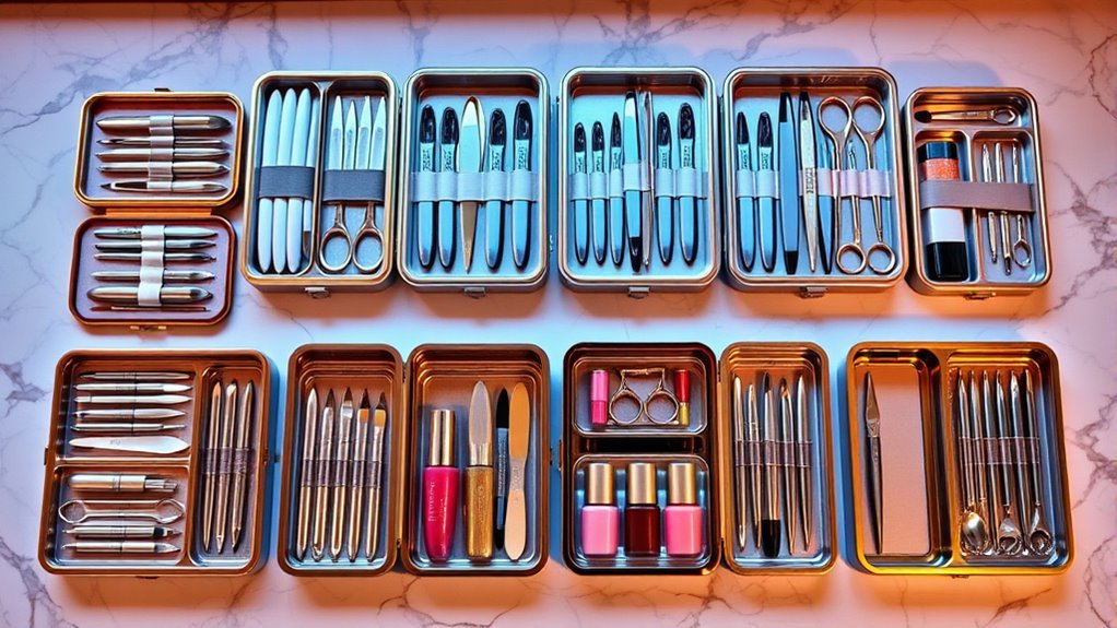 luxury nail care sets