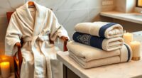 luxury spa robe sets