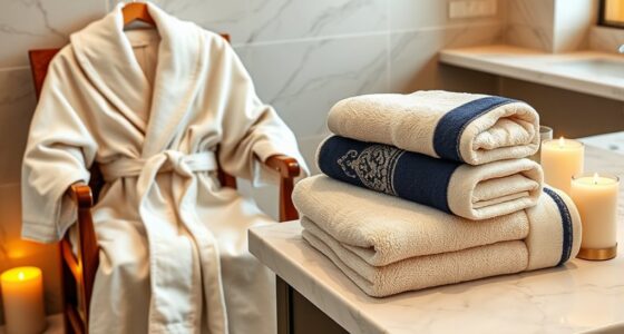luxury spa robe sets
