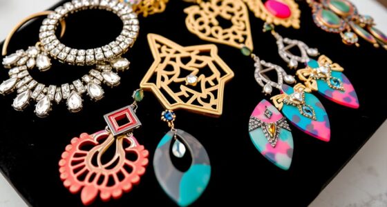 luxury statement earring collections