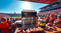 luxury tailgate grills 2025