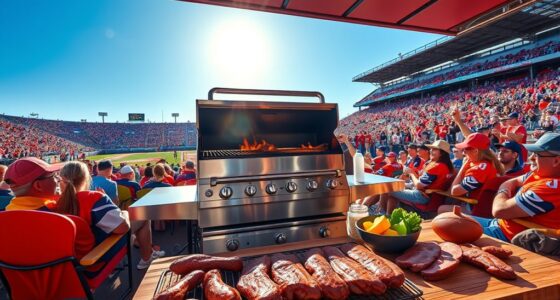 luxury tailgate grills 2025