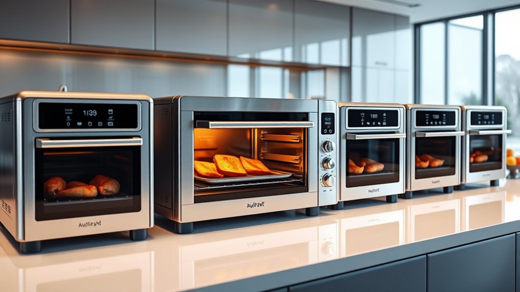 luxury toaster ovens with air frying