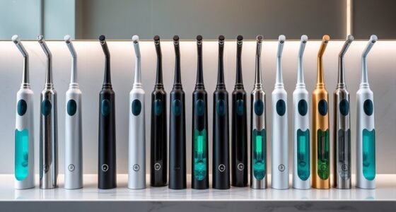 luxury water flossers selection