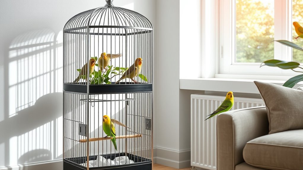premium bird cage considerations