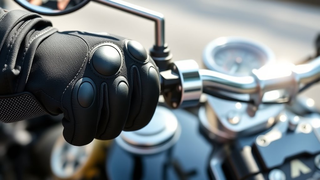 safety focused glove features