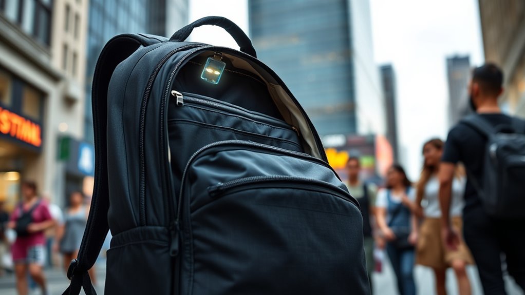 secure durable travel backpack
