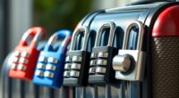 secure travel luggage locks