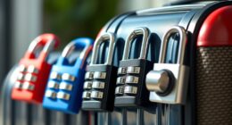 secure travel luggage locks