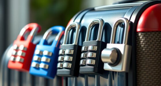 secure travel luggage locks