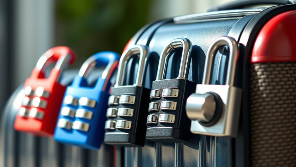 secure travel luggage locks