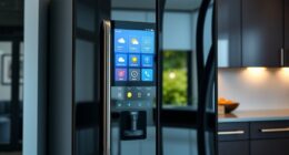 smart refrigerators with touchscreens