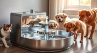 top automatic pet water fountains