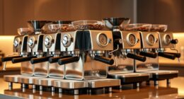 top built in grinder espresso makers