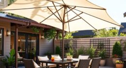 top durable stylish patio umbrellas